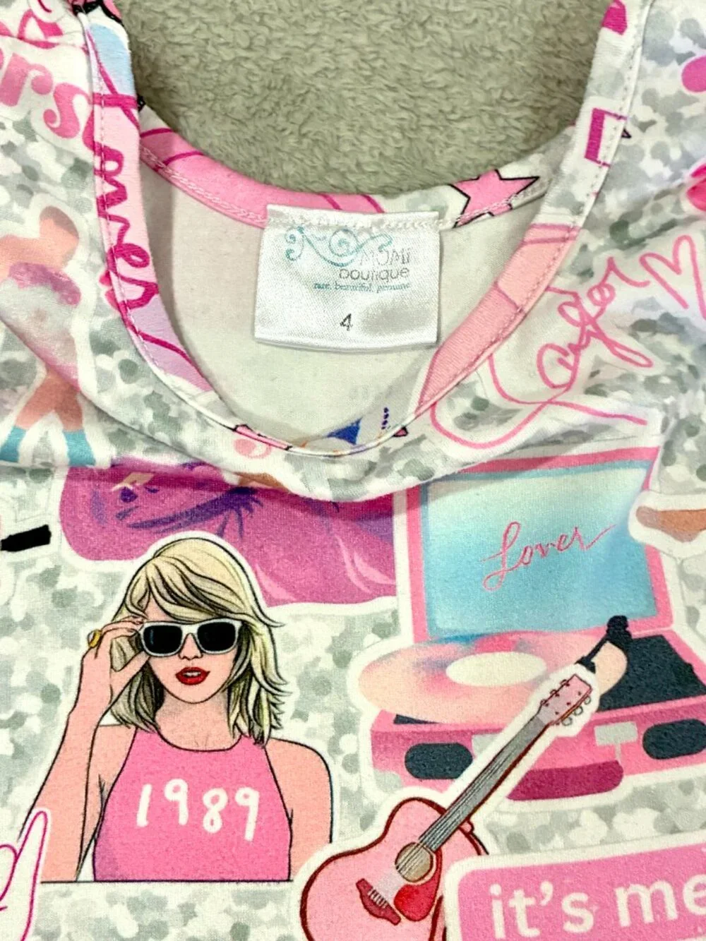 Taylor Swift Baby Doll Dress Girls Size 4